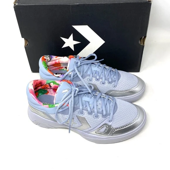 Converse G4 OX Obsidian Low Top Blue Silver Mesh Men’s Size Sneakers 170298C - Picture 9 of 11